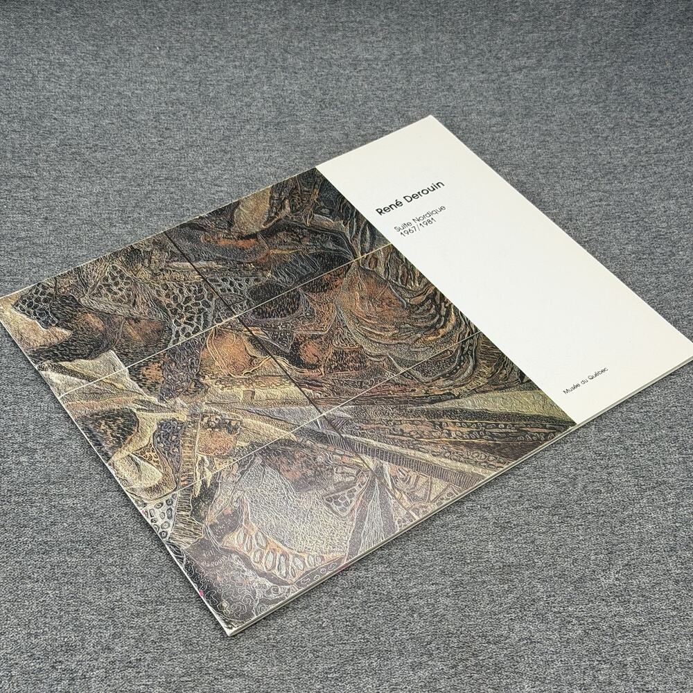 VTG 1967 / 1981 Rene Derouin Suite Nordique Quebec Canada Exhibition Catalogue